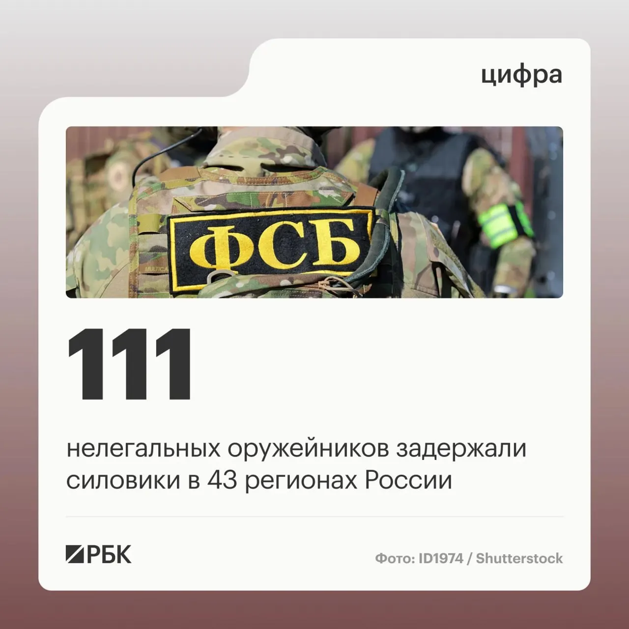 Оперативные мероприятия прошли в 43 регионах, силовики прекратили деятельность подпольных мастерских по переделке и продаже оружия.