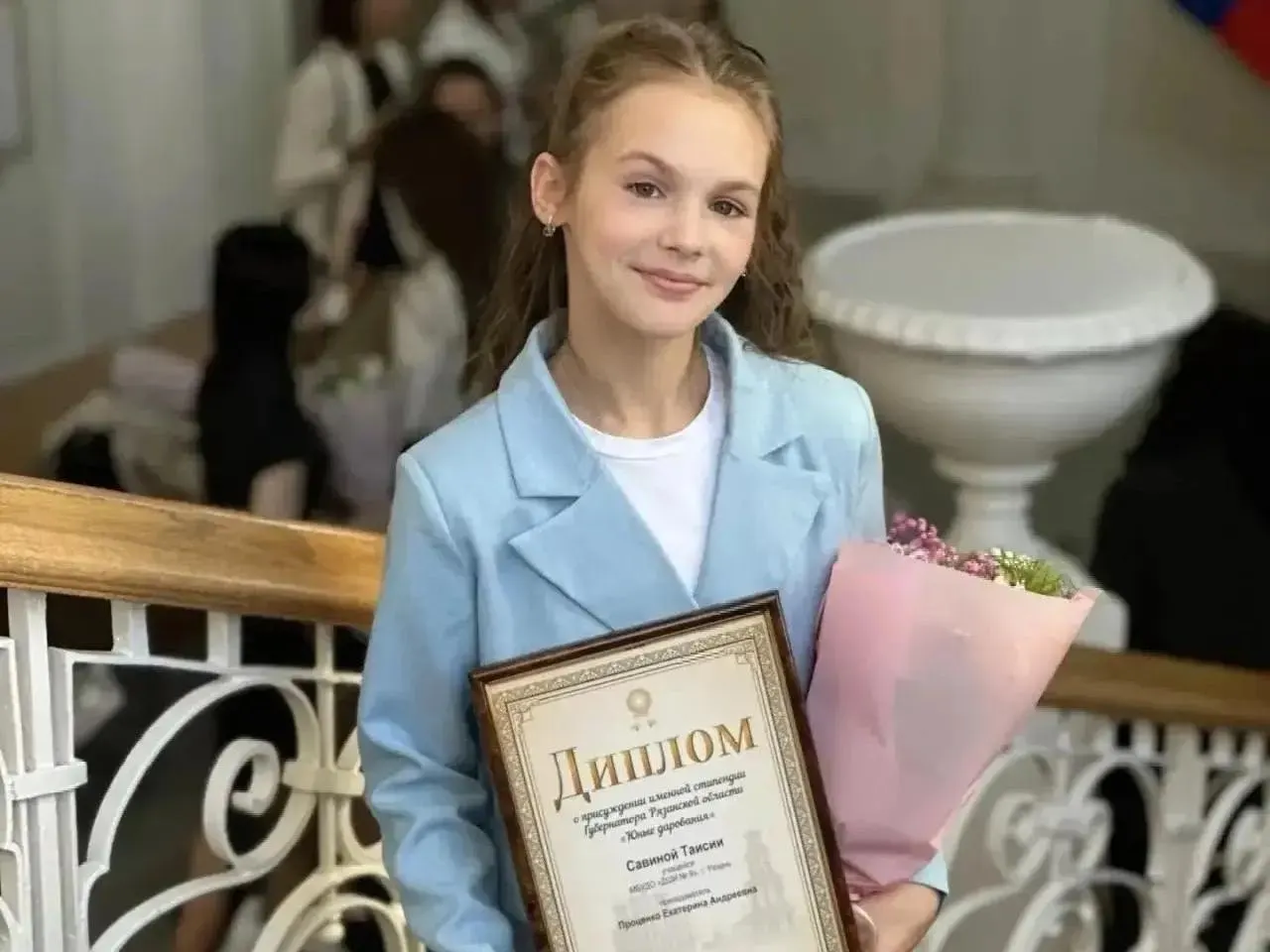 Таисия, ученица шестого класса из Рязанской области, стала обладательницей именной стипендии губернатора и продолжает демонстрировать силу духа.